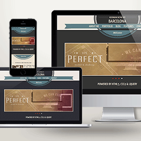 portfolio thump website template wordpress retro